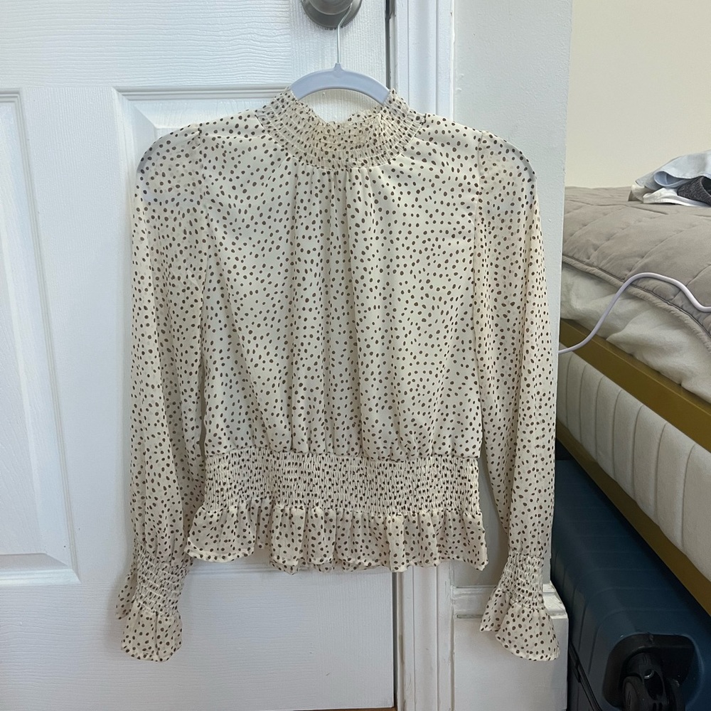 Polka Dot Blouse